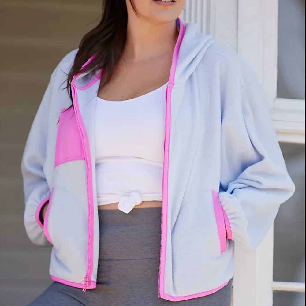 Anthropologie Stellar Fleece Jacket